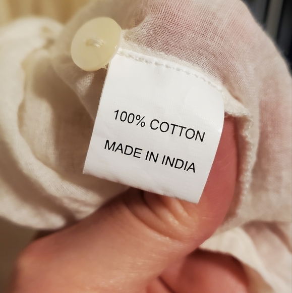 (SOLD)Cotton Organza Dress - Picture 8 of 8